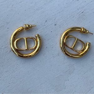 Dior CD earrings